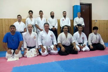 Sensei Marios Constantinou seminar at Aglantzia Shotokan Center 16.7.2015(shihan Costas Ellinides dojo)
