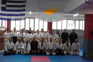 Sensei Marios Constantinou seminar in Athens 2018(Aikido /Taihojutsu keisatsu)