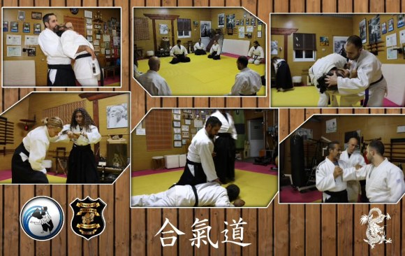 Meeting and training with veterans aikidoka of our academy
