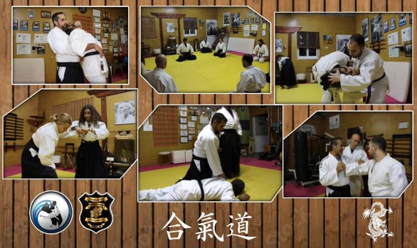 Meeting and training with veterans aikidoka of our academy